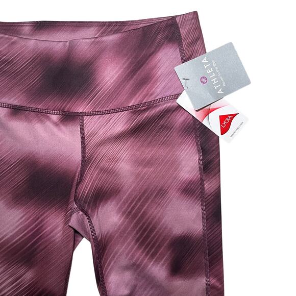 Athleta High Rise Alpine Chaturanga Tight Legging Pink Purple Size XS NWT - Picture 4 of 6